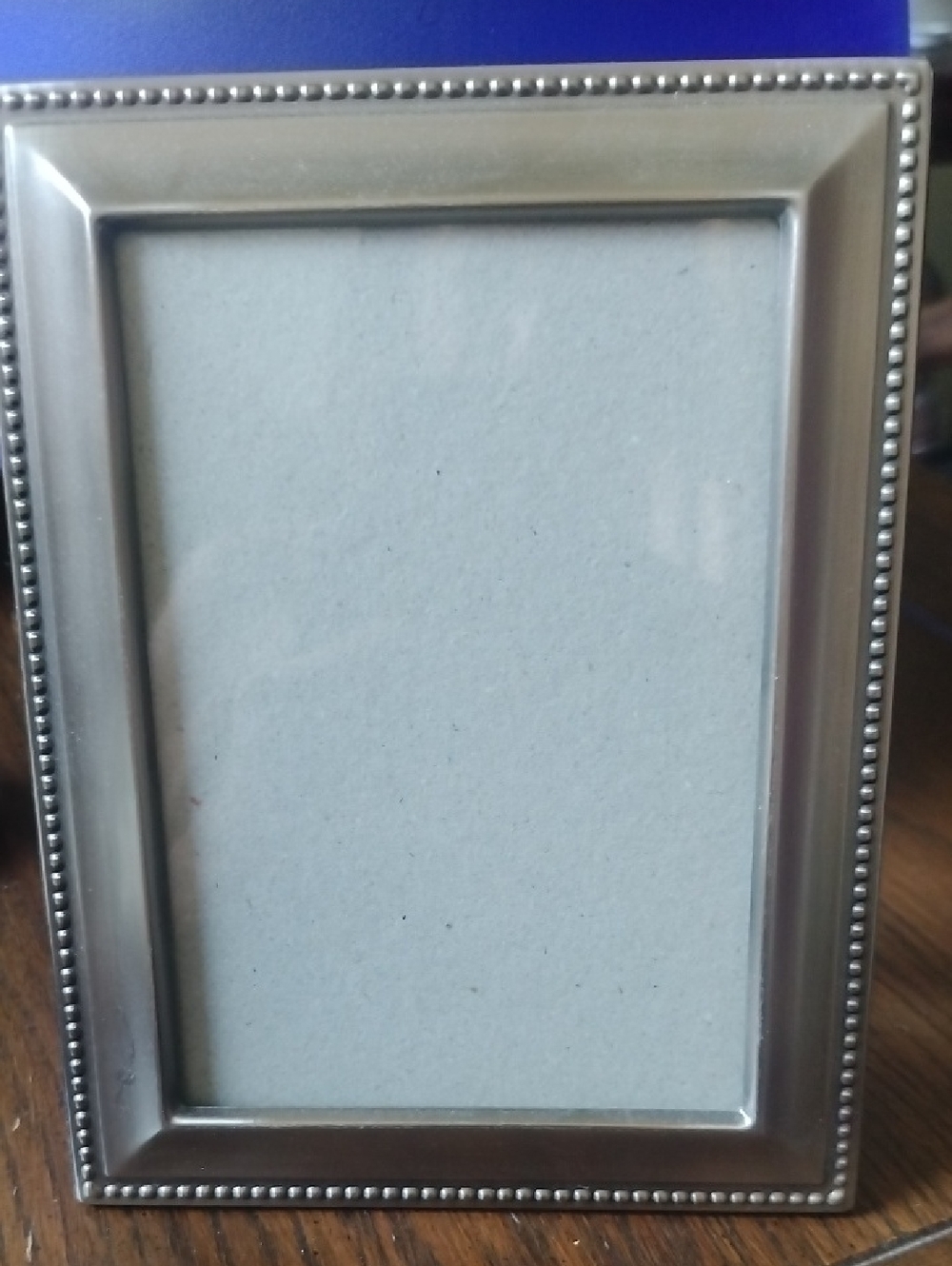 Decorative 5x7 Silver Metal Picture Frame By Connoisseur